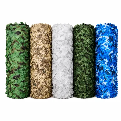 Ultra Thin Lightweight Camouflage Net with Infrared Resistant Technology for Outdoor Environmental Blending