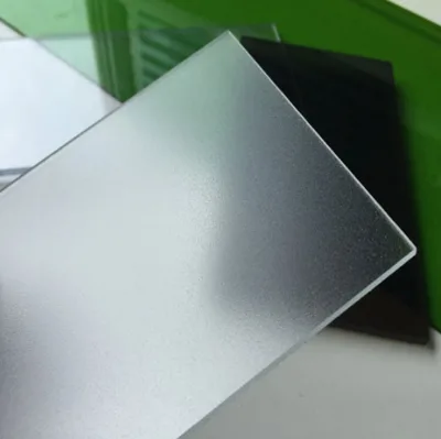 4x8 Frosted Acrylic Sheet Clear / Cast Acrylic Plate / Frosted Polycarbonate Panel