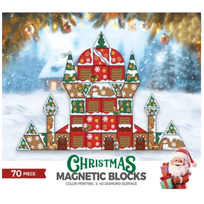 104pcs Christmas Building Blocks Tiles for Kids Learning Educational Construction Set Toys