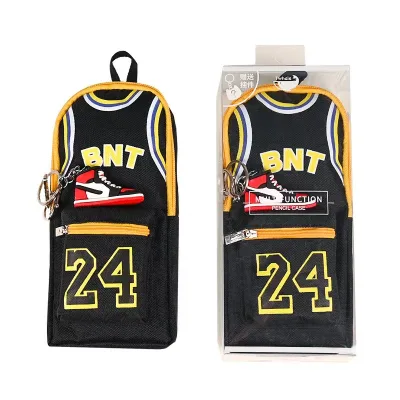 Primary and Secondary School Students Schoolbags, Pencil Cases, High-value and Large-capacity Canvas Double-layer Bag