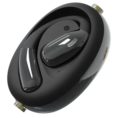Gaming Wireless Earbuds With Noise Cancelling Low Latency Stereo Sound IPX8 Waterproof Magnetic Charging Ear Hook Design