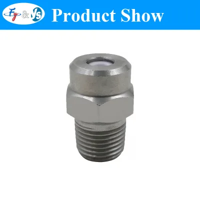 Premium Wear Resistant Ceramic Core VSR Straight Jet Nozzle 1/8" 1/4" BSPT Male Thread Industrial High Pressure Washing Head
