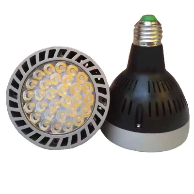 Exhibition Lighting Good Heat Dissipation Fan E27 Lamp 30w 35w 40w Spotlight Track Par30 Led Bulb Light