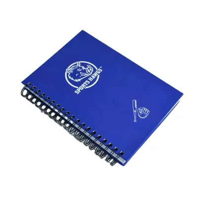 Custom Thread Stitching Bound Eco-friendly A6 Size Hardcover Film Laminated Notebook Printing Factory Direct for Corporate Gifts
