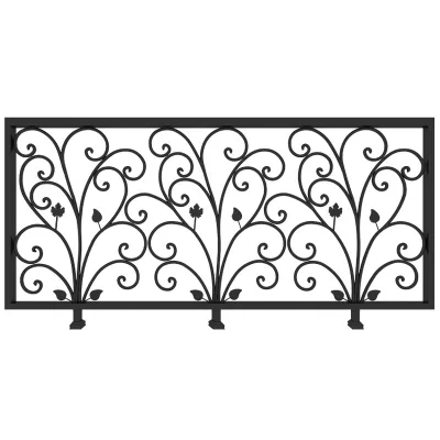 Modern Outdoor Powder Coated Aluminium Stair Railing Perforated Metal Stair Railing Galvanized Steel Stair Railing