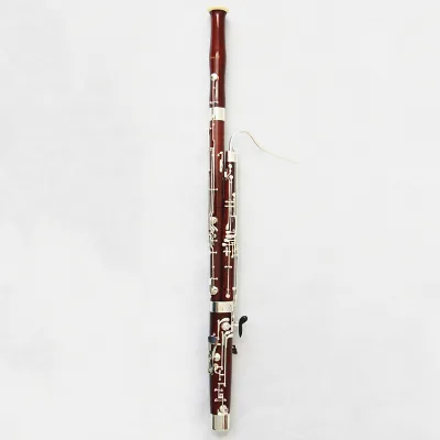 FBN-300 Intermediate Maple Bassoon Synthetic Ivory Bell Rim Full German Key System for Recital Solo Performance