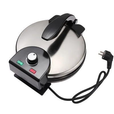 Electric Household Double-Sided Heating Pancake & Crepe Maker with Energy Saver Function