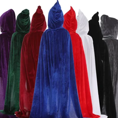 Blue Fuchsia Halloween & Christmas Cape Shawl Adults Kids Party Performances Carnival Featuring Princess Dress Robe