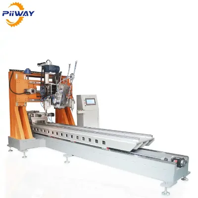 Industry Long Roller Brush Making Machine with 3 Heads Fully Automatic
