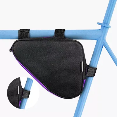 Dongguan Factory Wholesale Bike Frame Bag Customized Printed logo Bicycle Bag Portable Bike Pouch