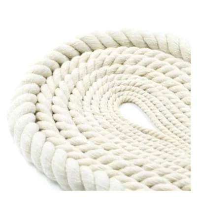 4/9/10/20mm Wholesale Soft Braided Cotton Rope for Basket Macrame Rope Cotton