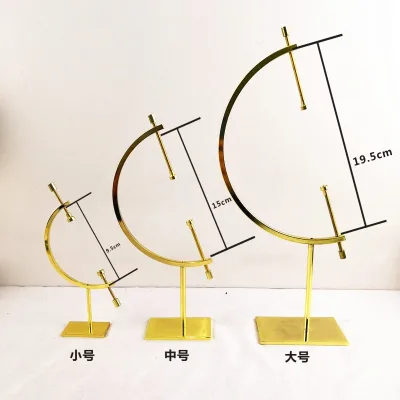 Stock Hardware Stainless Steel Globe Crystal Ball Stand Glass Display Rack Modern and Simple Design China Manufacturer