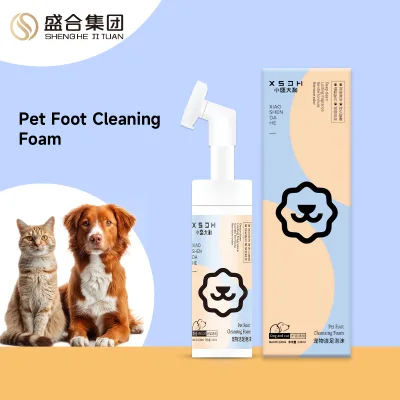 Factory Wholesale Portable Pet Cleaning Foam Dog Foot Washer Paw for Dogs Grooming