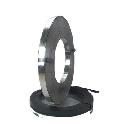 galvanized steel strap prices weight per roll 50 kgs size 0.8*32mm 800-850 Mpa for China Supplier Sample Free
