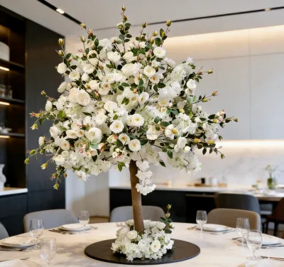 Artificial Silk Wedding Tree Indoor Outdoor Waterproof Eco-Friendly Customizable Color & Size Wedding Centerpiece Decor