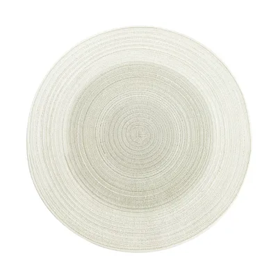 Nordic Style Round Table Placemat - Heat-resistant, Stylish Family Dining Mat Decorative Mat for Hotel Western Restaurant
