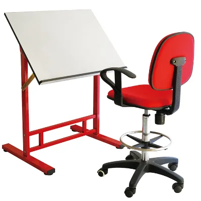 New Design Drawing Table White Board School Furniture Classroom Table White Board