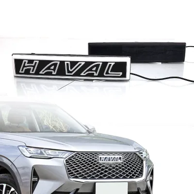 LED Auto Logos Lamp Front Bumper Grille Light for Haval