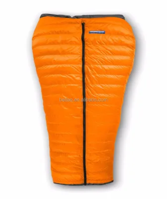 Flicker 20 Wide Down Quilt Sleeping Bag with Goose Down Filling Nylon Fabric Cold Weather Envelop Style