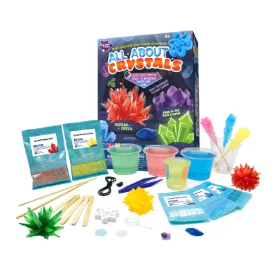 STEM Educational Science Crystal Growing Lab Kit Crystals Science Experiment DIY Display Art Craft