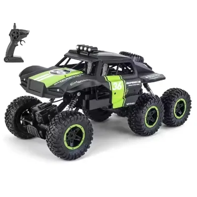 2.4G Plastic Remote Control Crawler 4x4 Truck RC Car with USB Cable High-speed 30-40m Range Indoor-Outdoor Ready-to-Go