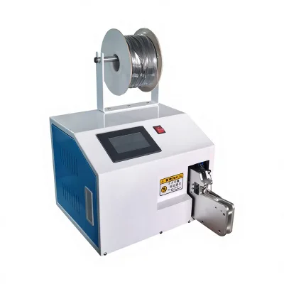 Single Gold Lollipop Wire Binding Machine Winding Machine Cable Tie Bundling Machine HHJX-DZJ Model China