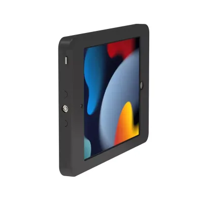 JIE-10.2 Customized Aluminum Anti-theft Shockproof Tablet Enclosure with Lock 75*100mm VESA Compatible