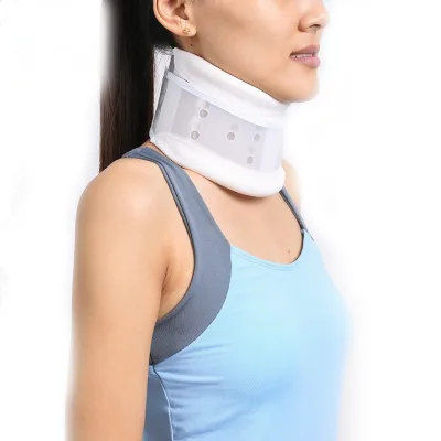 Medical TYPE II (Plastic) Adjustable Breathable Neck Support Brace Hard Cervical Collar