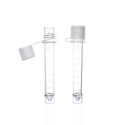 Test Tube 6CC 8CC Plastic Test Tube With Graduation