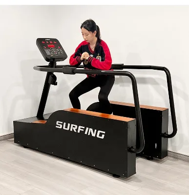 Commercial Gym Fitness Equipment Waving Machine Indoor Gluteal Muscle Aerobic Surfing Machine for Gym Use