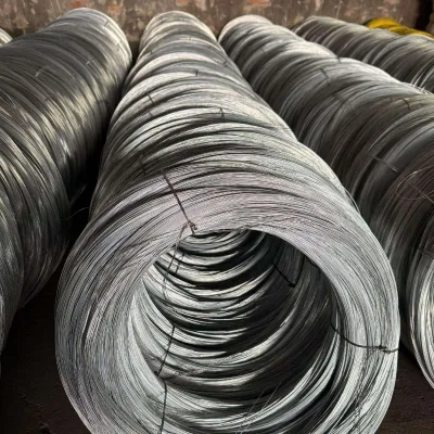 GB AISI ASTM DIN EN Galvanized Steel Wire Coil Full Hard High Tensile 0.3-3mm Nail Making Raw Material Steel Wire with Cutting