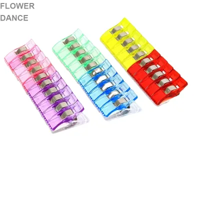 Sew Factory Wholesale Multi-color Sewing Clip Fabric Quilting Patchwork Sewing Wonder Clip for Retailer Garment Clip