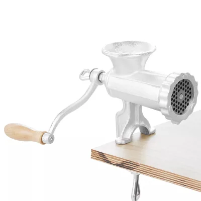 BR042 No. 5 Small Size Hand Meat Chopper Machine Cast Iron Manual  Meat Mincer
