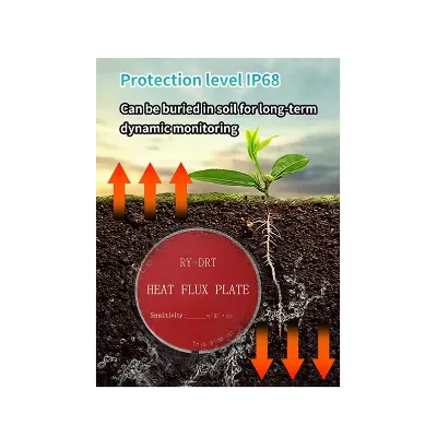 Agriculture Greenhouse RS485 Soil Heat Flux Sensor Soil Heat Flux Plate Price