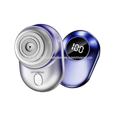 Factory Wholesale Shaving Razor, MINI USB Rechargeable Electric Shaver with IP67 Waterproof and Power Display