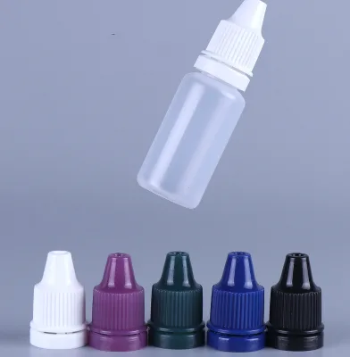 10ml 15ml 30ml 60ml 90ml Plastic Dropper Bottle Eye Drops Squeeze Bottle Liquid Pointed Transparent Plastic Bottle