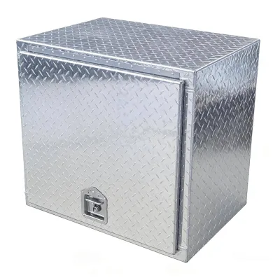 Heavy Duty Aluminum/Steel Tool Cabinet Waterproof Tool Storage Box Aluminum for Trailer Workshop