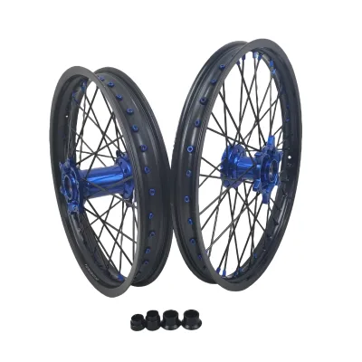 High Quality Fit FE TE FC TC FS Wheel Set 7050T Aluminum Alloy Rims Set Motorcycle Motocross Dirt Bike Wheels