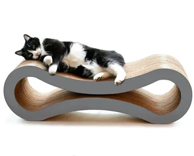 Corrugated Waterwheel Shape Cat Exercise Wheel Interactive Cat Toy