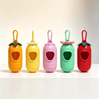 Multi-color Capsule Plastic Packing for Outdoor Dog Thickened Dispenser Portable Garbage Plastic Box Package