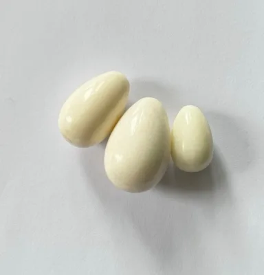 Effective wholesale good price natural stone vaginal egg shape exercise ball for Kegel workout