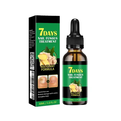 Ginger Extract Anti-Bacterial Nail Serum Paronychia Nail Essence for Fungus Damaged Fingernail Repair