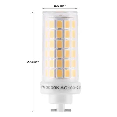 10W PGJ5 LED Bulb 3000K Warm White AC100-240V Replacement Lamp for CDM-TM Metal Halide Light Energy Saving