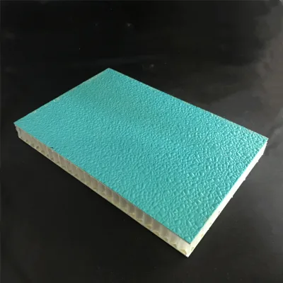 White Glossy FRP XPS Sandwich Panel Fiberglass Gel Coat Board Decorative Exterior Durable for Cold Storage Wall Cladding