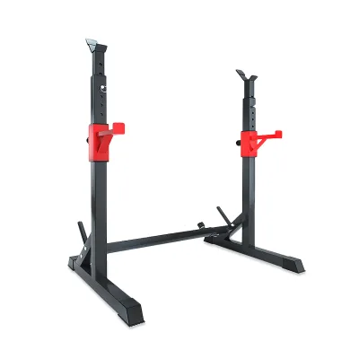 Professional Heavy-duty Steel Multifunction Equipment Half Rack Adjustable Squat Rack