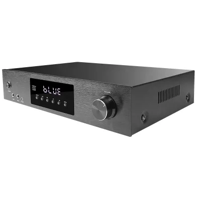2 Zone Professional High Power 400W 4 Channel Record Amplifier Integrated High-power Audio Set for Outdoor Shop Commercial Use