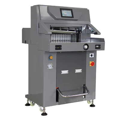 CY5010EP Electric A3/A4 Guillotine Paper Cutter Machine 7" Touch Screen Hydraulic Pressure Infrared Photoelectric Protection