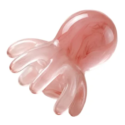 Custom Logo Silk Screen Printed Plastic Meridian Massage Gua Sha Tool for Body Muscle Relaxation and Stress Relief