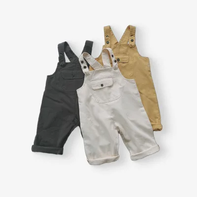 Children's Autumn New Boy's Clothes Children 2-year-old Kids Trousers Baby Girl Suspenders