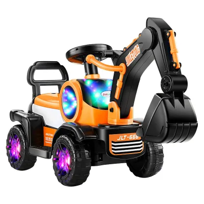 Newest Sale Cheap Amusement Rides Kids Excavator / Electric Excavator for Kids/ Children Excavator Gift Crane for Sale